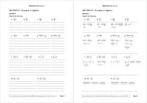 Year 10 Math Question Example Books
