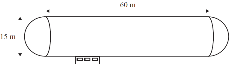 Diagram of the airship body.