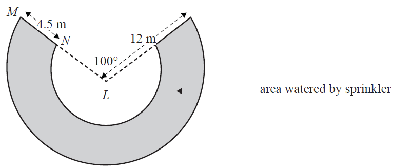 Diagram of a larger sprinkler area
