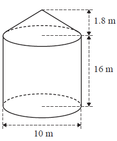 Grain storage silo