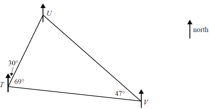 Triangular yacht race course