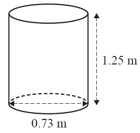 Diagram of a barrel.